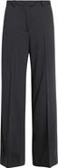 Jil Sander Low Waist Loose Fit Stretch Virgin Wool Pants