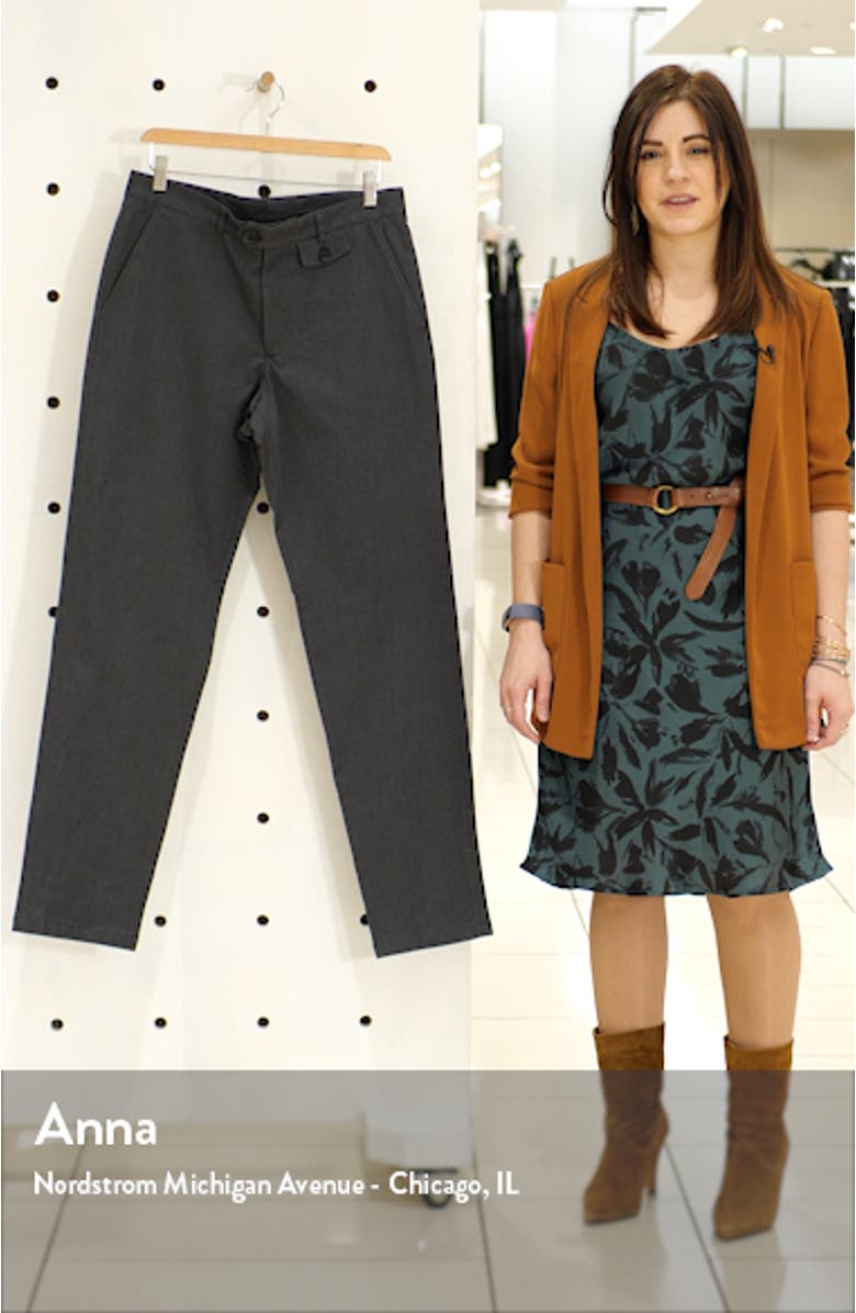 Herringbone Slim Pants, sales video thumbnail