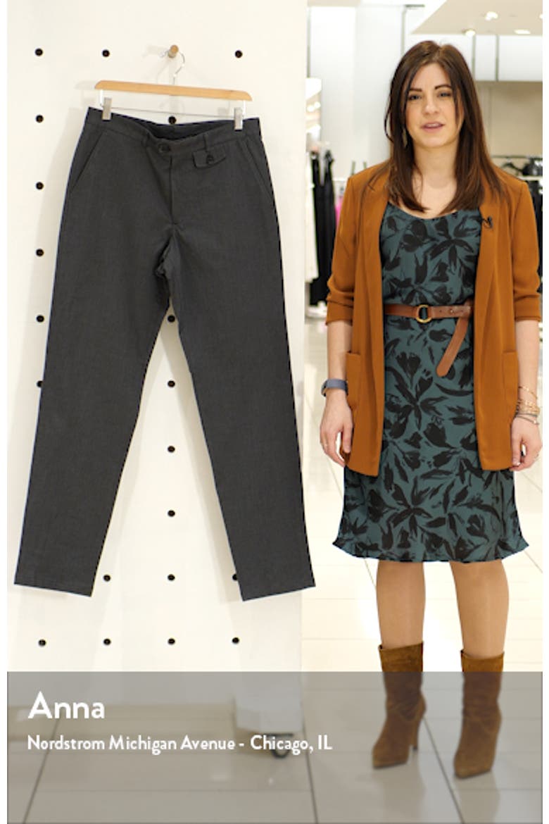 Herringbone Slim Pants video