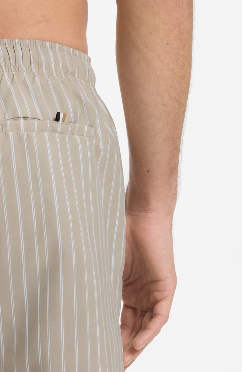 BOSS Sunfish Swim Trunks, Alternate, color, Light Beige