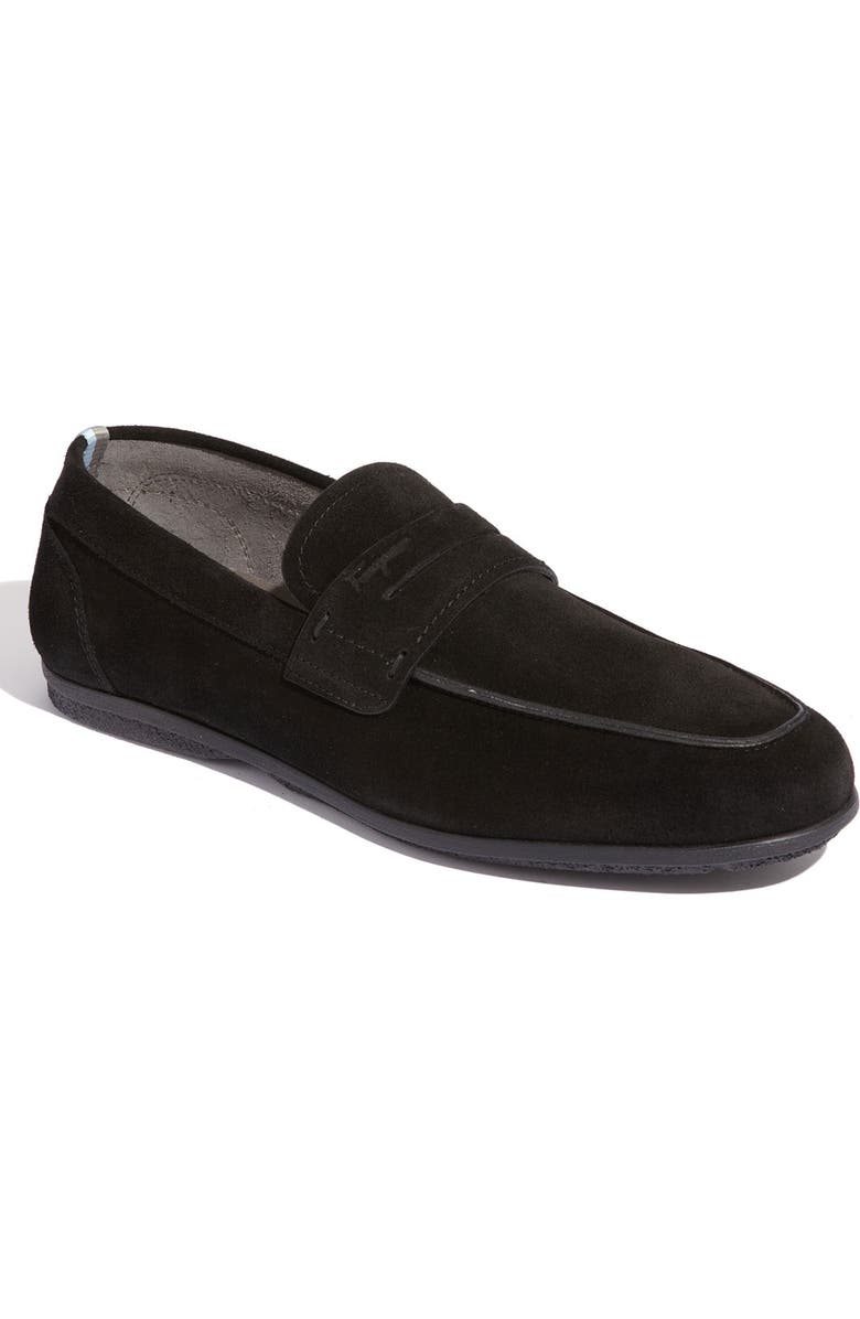 FERRAGAMO Salvatore Ferragamo 'Tour 2' Suede Penny Loafer, Main, color,