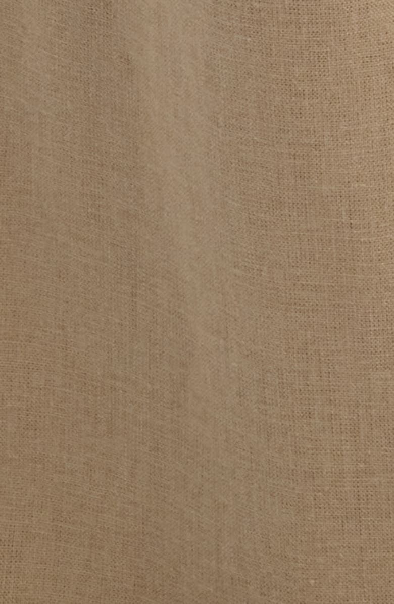 Mack Weldon Straight Leg Linen Blend Drawstring Pants, Alternate, color, Desert Taupe
