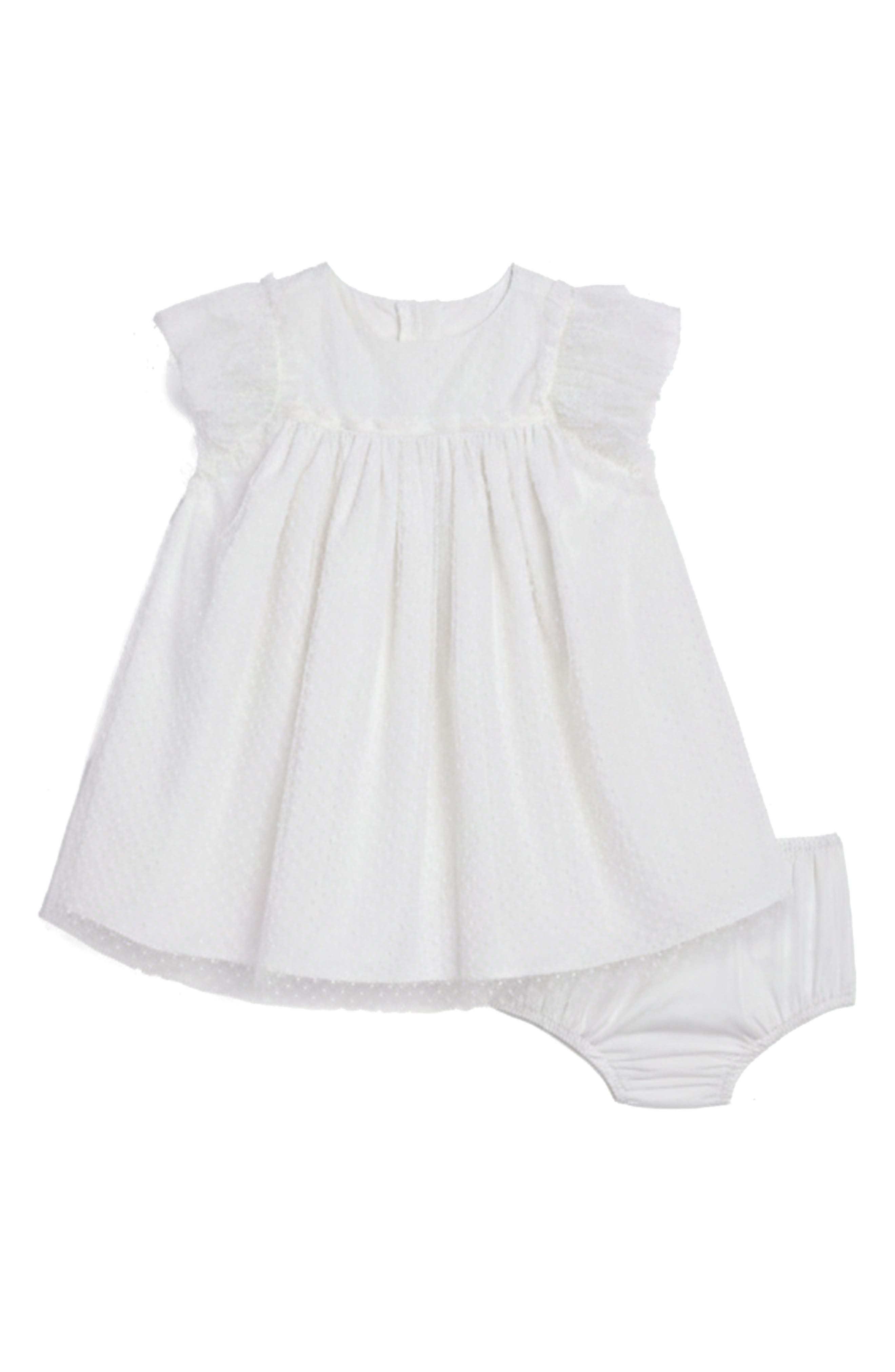 Pippa & Julie Kids' Lilly Dot Mesh Float Dress