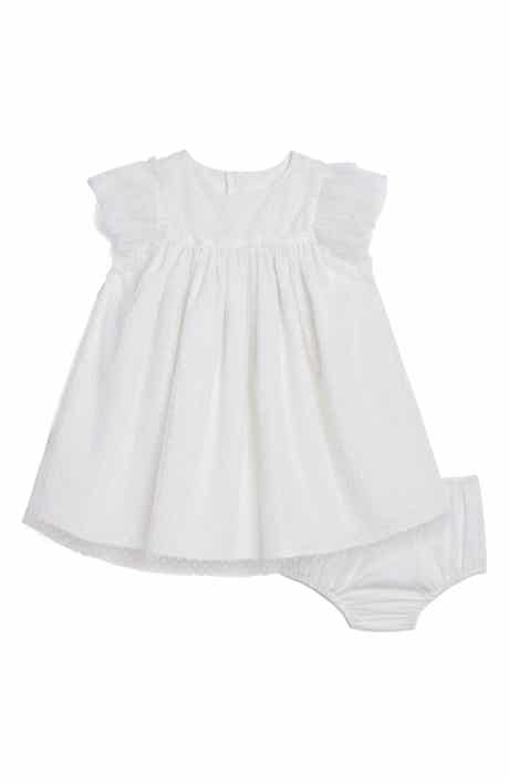 Pippa & Julie Kids' Lilly Dot Mesh Float Dress