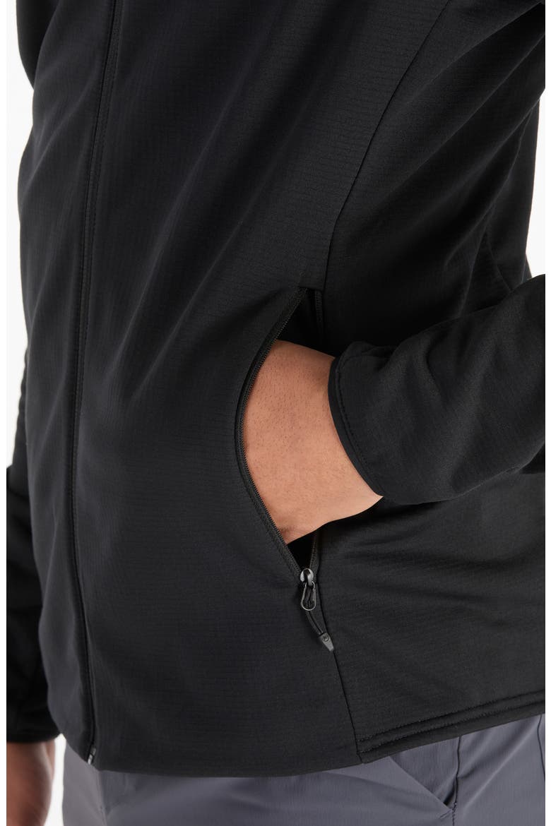 Leconte Full Zip Fleece Jacket, Alternate, color, BLACK