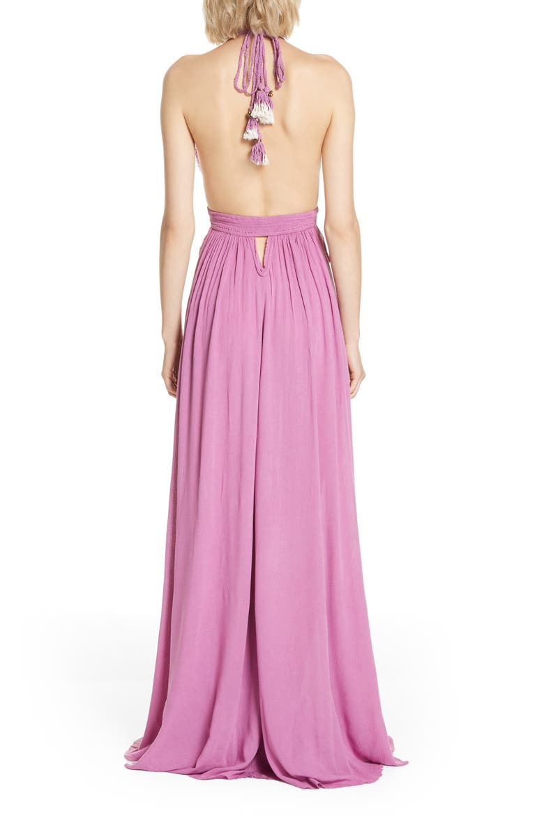 Endless Summer by Free People Look into the Sun Maxi Dress, Alternate, color, VIOLET