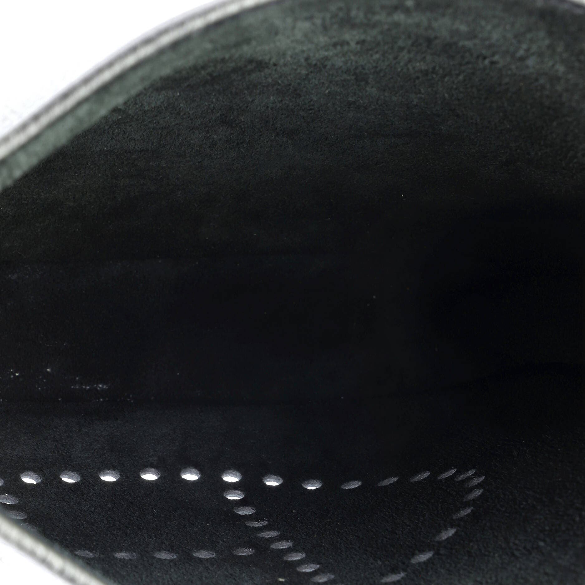 Pre-Owned Hermes Evelyne Bag Gen II Clemence PM, Alternate, color, Noir