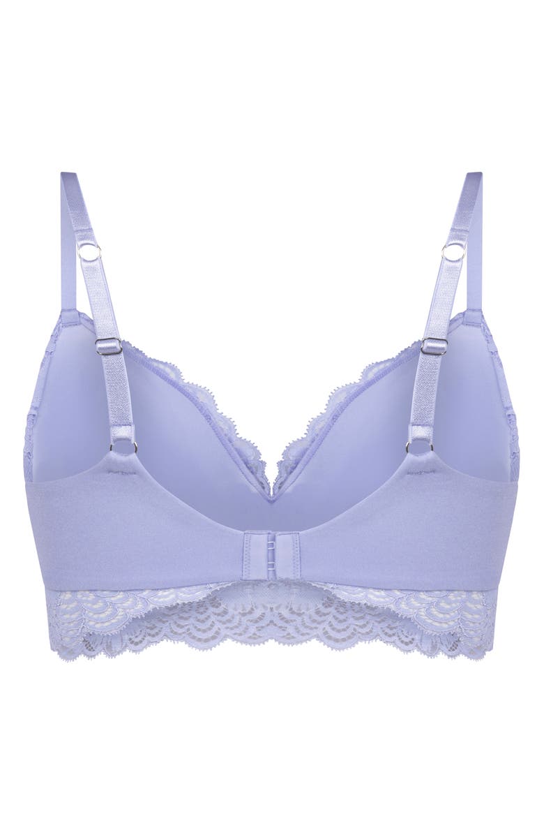 Hunkemöller Andrea Wirefree Bralette, Alternate, color, Baby Lavender