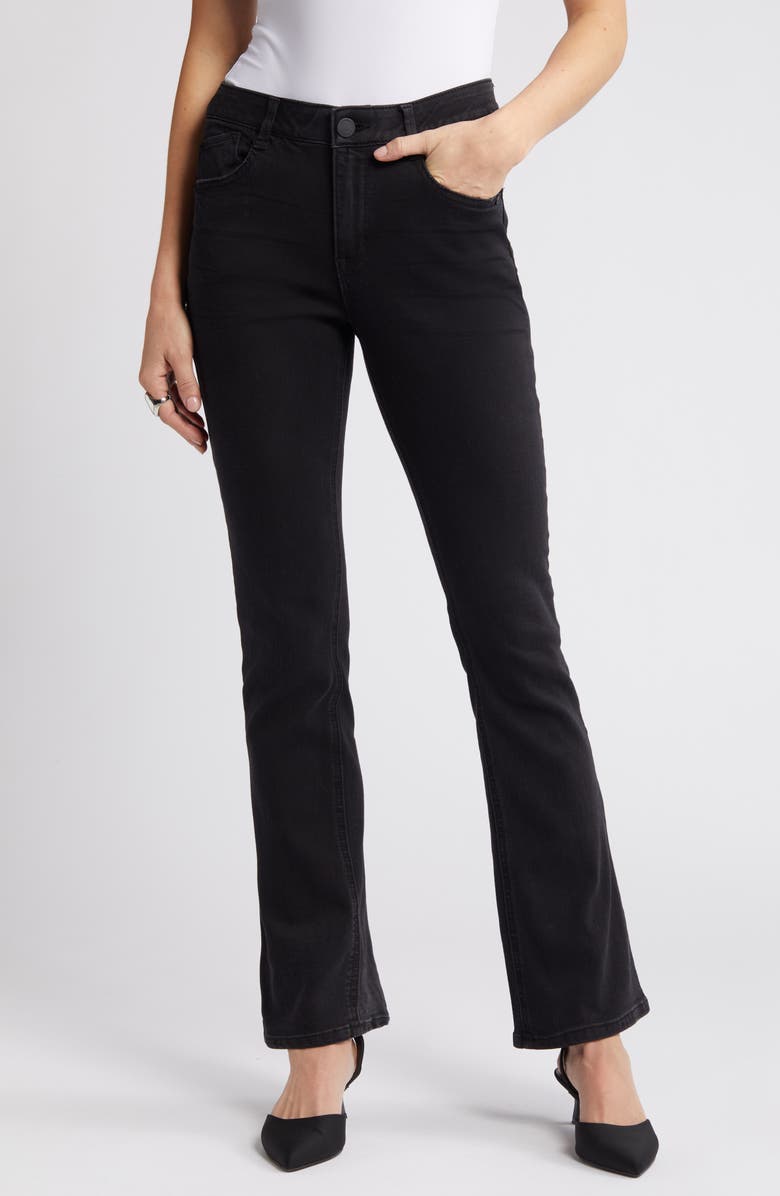 Wit & Wisdom 'Ab'Solution High Waist Itty Bitty Bootcut Jeans, Alternate, color, 