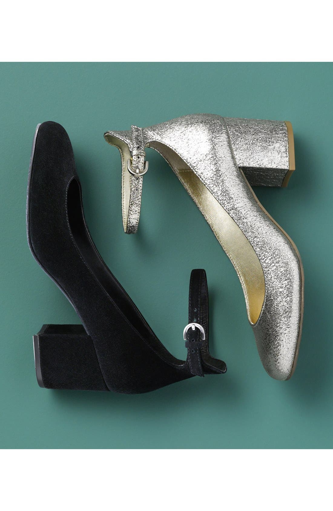 BP. Ankle Strap Block Heel Pump, Alternate, color, 