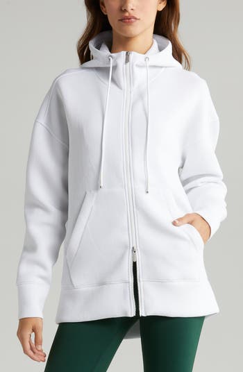 パーカー・フーディ HUECLOSET lettering hooded zip-up knit 5JE003 Zella Intention Zip Hoodie | Nordstrom