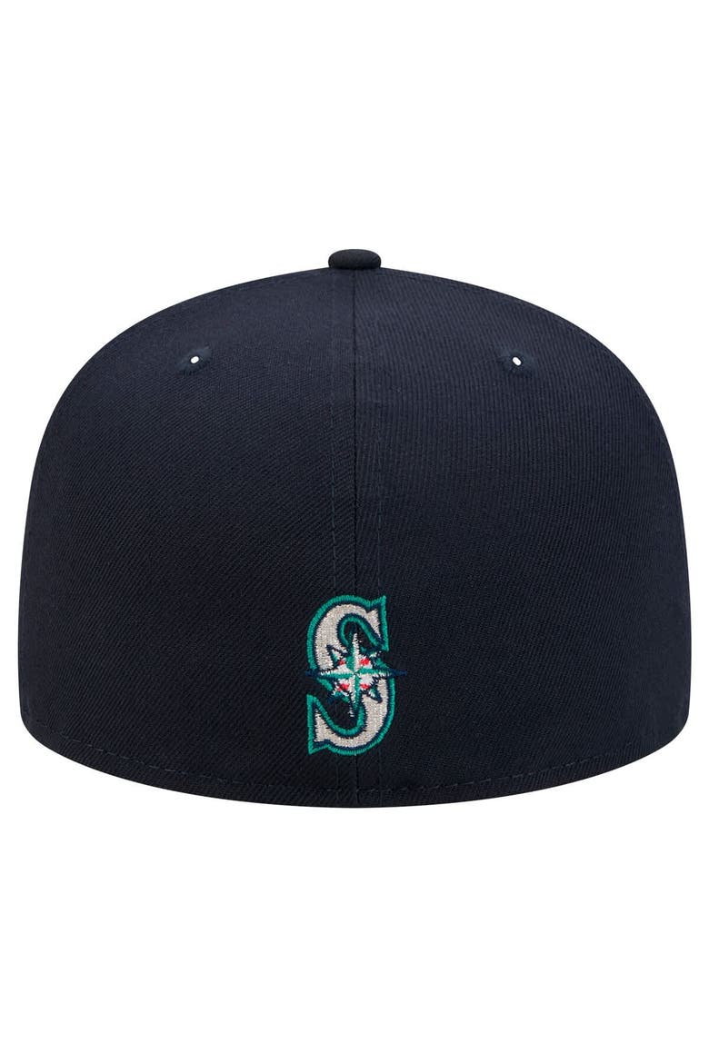 Men's New Era Navy Seattle Mariners Ransom 59FIFTY Fitted Hat, Alternate, color, Navy