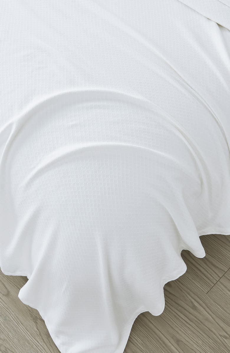 MELANGE HOME Egyptian Cotton Blanket, Alternate, color, White