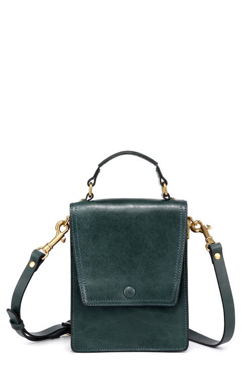 Basswood Leather Crossbody Bag