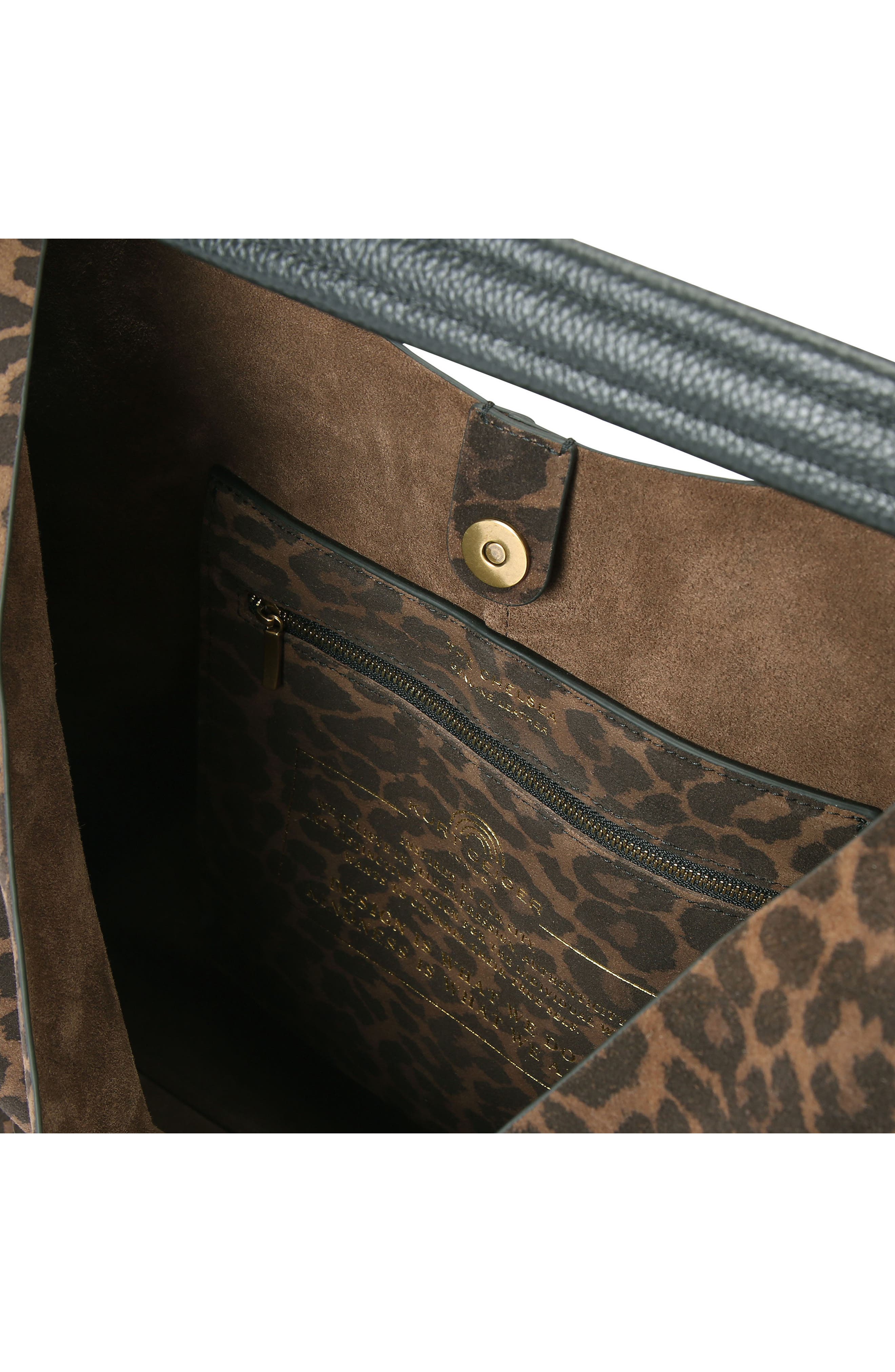 Kurt Geiger London Large Chelsea Slouch Hobo Bag, Alternate, color, Brown