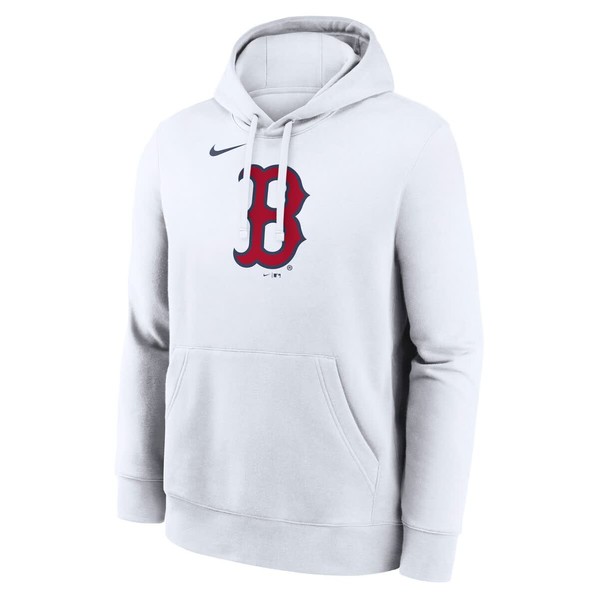 Nike Men's Nike White Boston Red Sox Logo Club Hoodie (Men) | Nordstrom