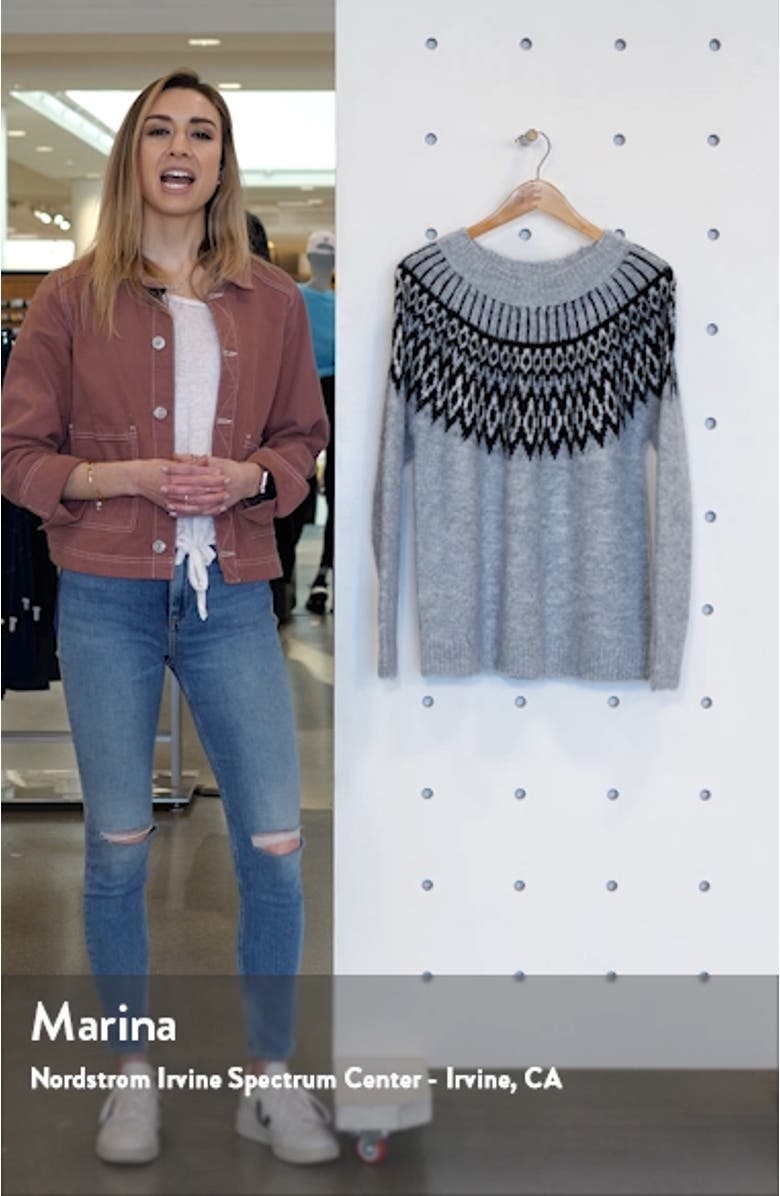 Fair Isle Sweater, sales video thumbnail