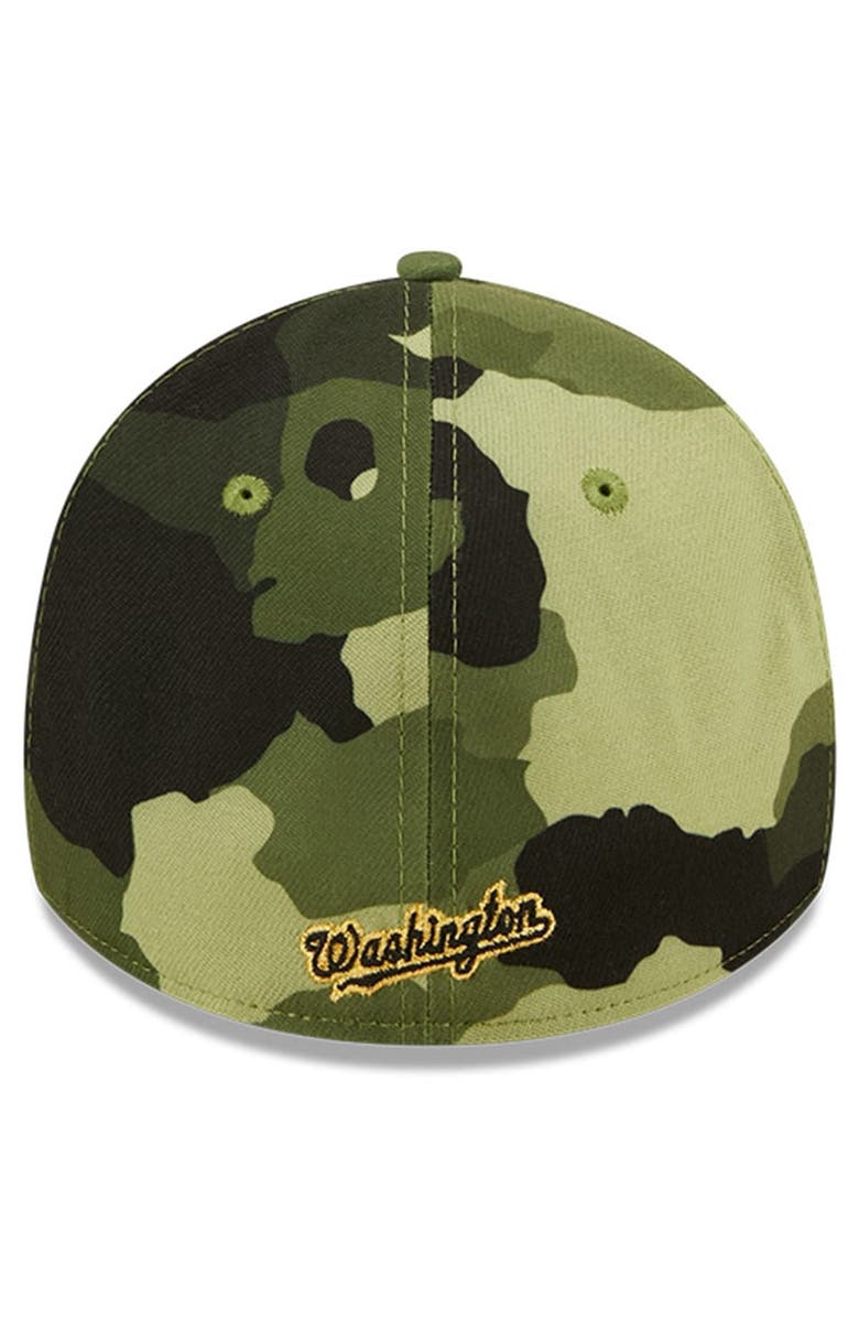 New Era Men's New Era Camo Washington Nationals 2022 Armed Forces Day 39THIRTY Flex Hat, Alternate, color, Camo