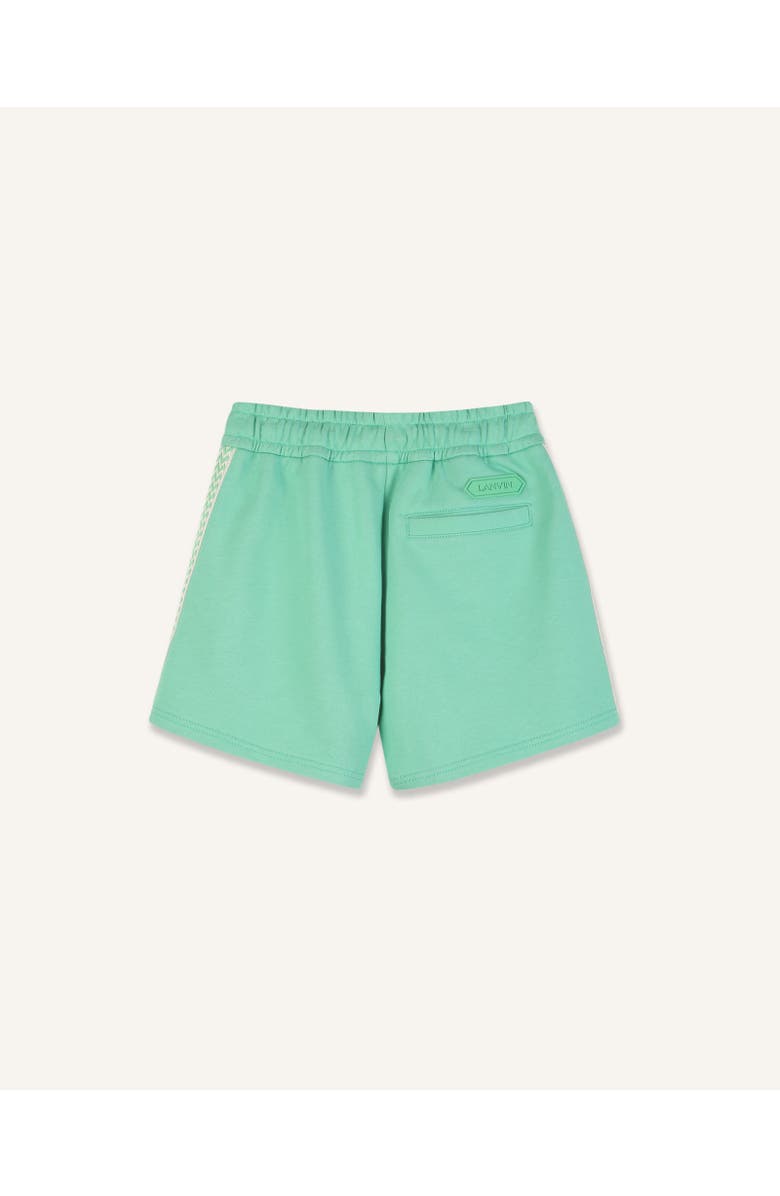 Lanvin Fleece Shorts, Alternate, color, Jade