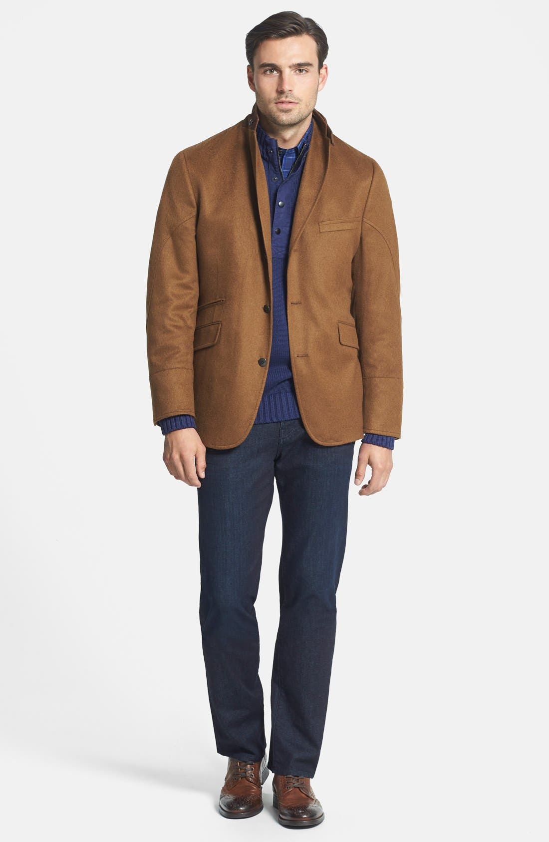 TO BOOT NEW YORK 'Brennan' Wingtip Boot, Main, color, 