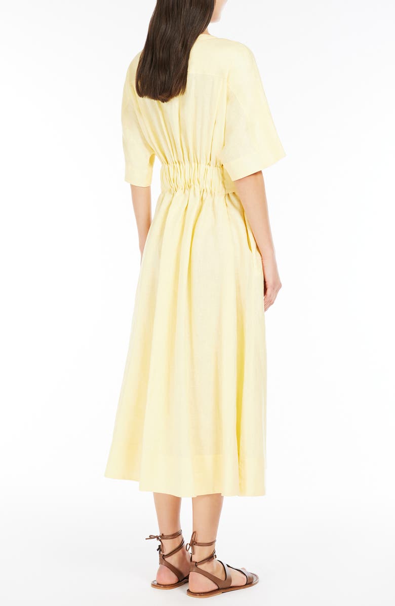 Weekend Max Mara Linen Shirtdress, Alternate, color, 