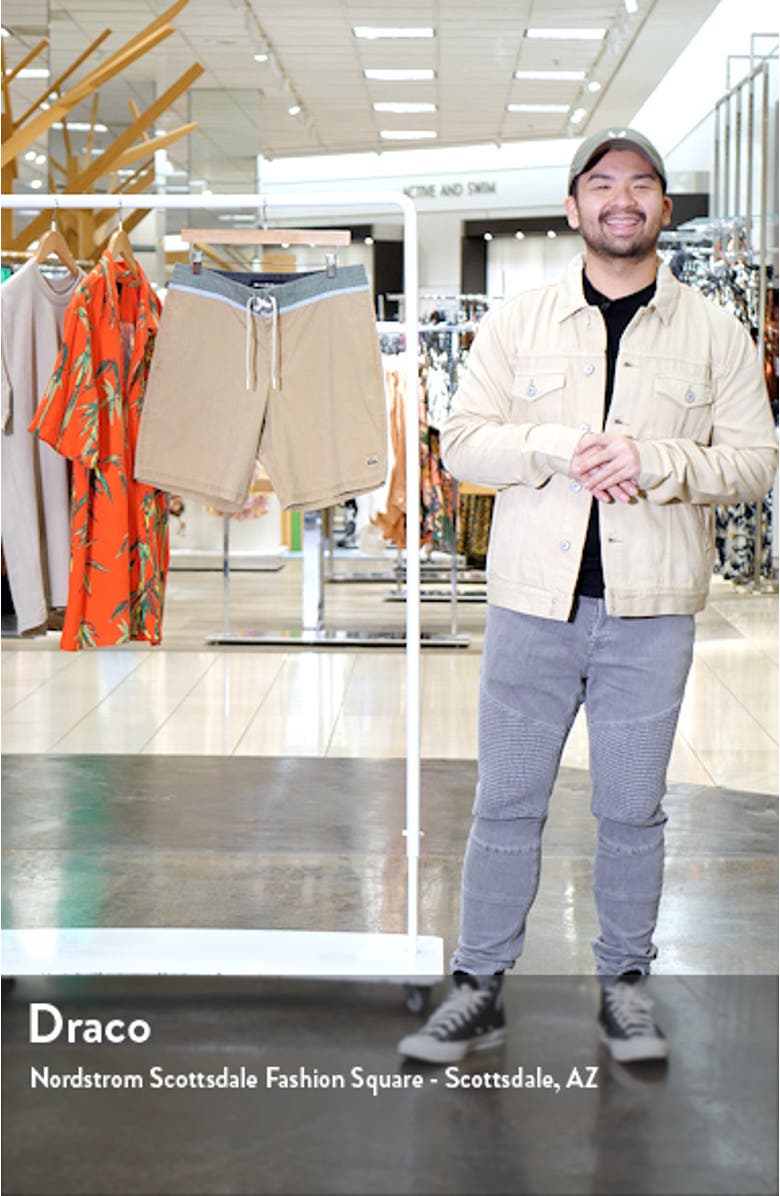 Street Trunk Stretch Cotton Shorts, sales video thumbnail