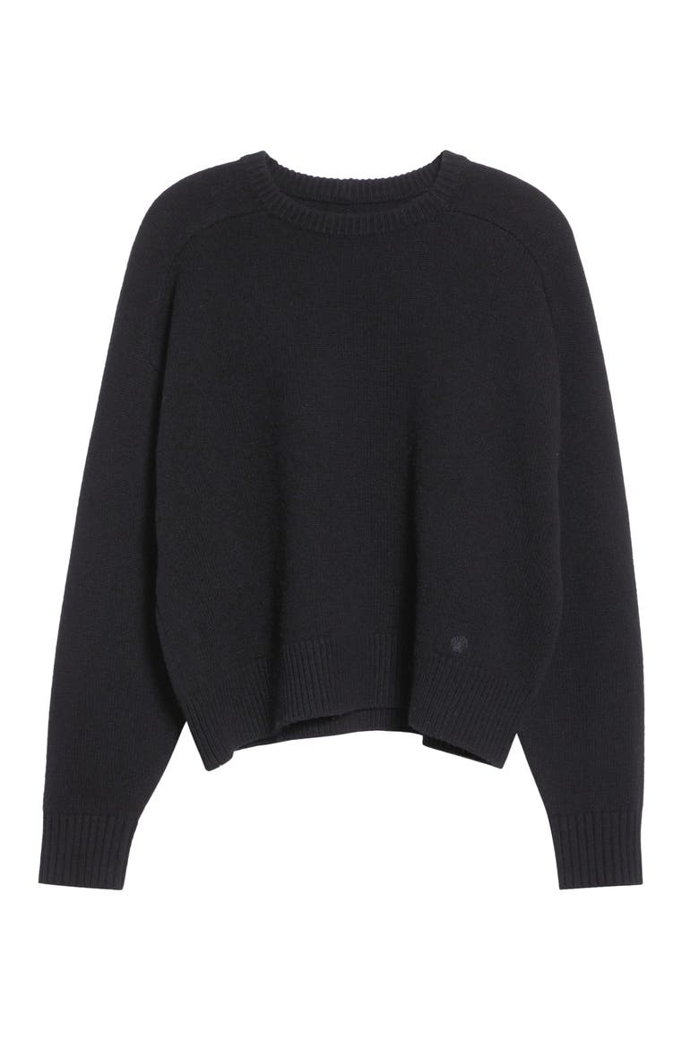 Breha Cashmere Sweater, Alternate, color, BLACK