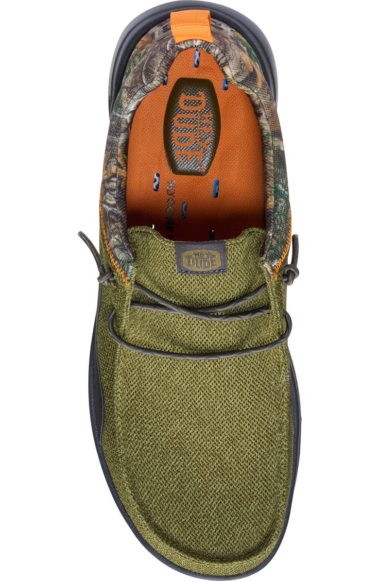 Hey Dude Wally HEY2O Realtree Edge Slip-On, Alternate, color, Green