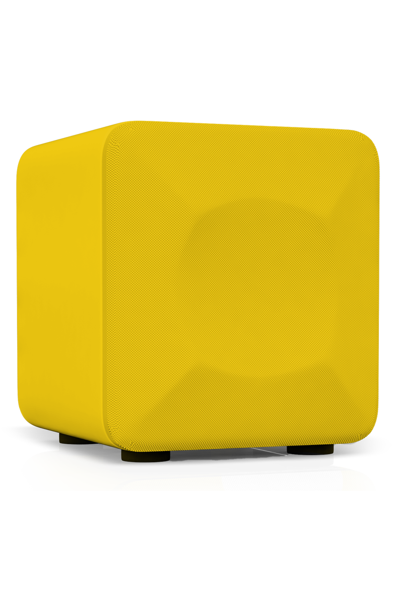 S6 Powered Subwoofer, Main, color, Limoncello Yello