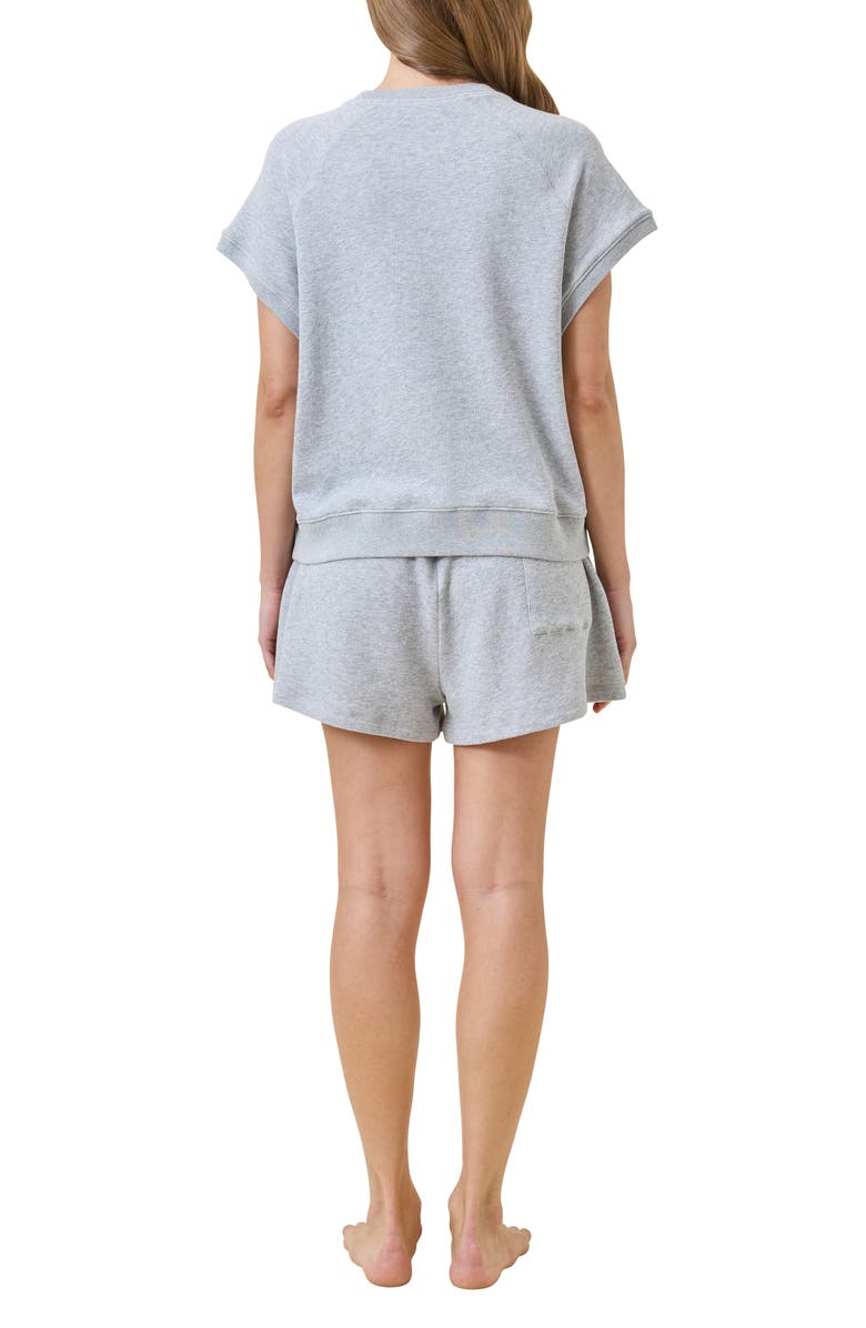 Papinelle Most Wanted Cotton Blend Top, Alternate, color, Grey