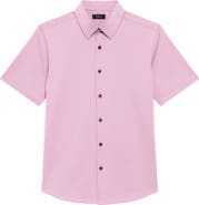 Theory Irving Short Sleeve Button-Up Shirt