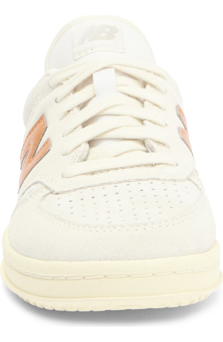 New Balance Gender Inclusive T500 Tennis Sneaker, Alternate, color, Tobacco/ Sea Salt