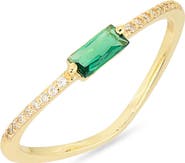 ARGENTO VIVO Cubic Zirconia Stacking Ring