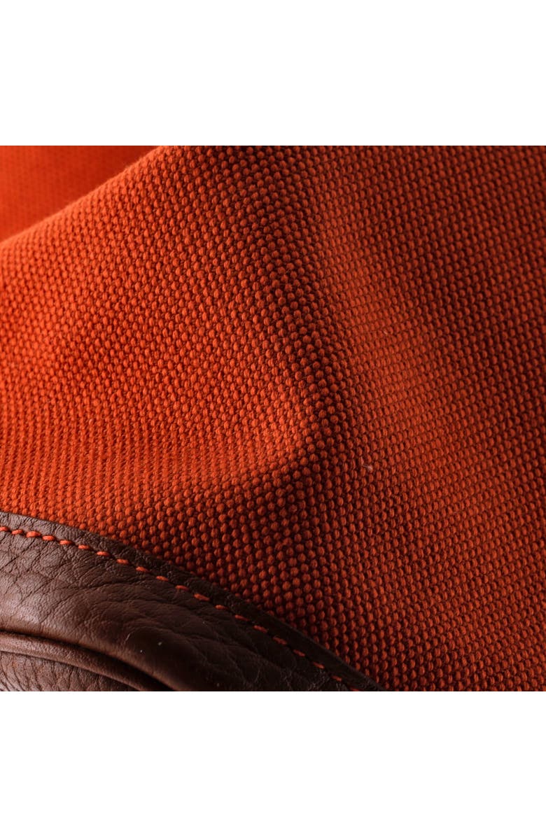 Pre-Owned Hermes Garden Party Tote Toile and Leather 49, Alternate, color, Marron D'inde