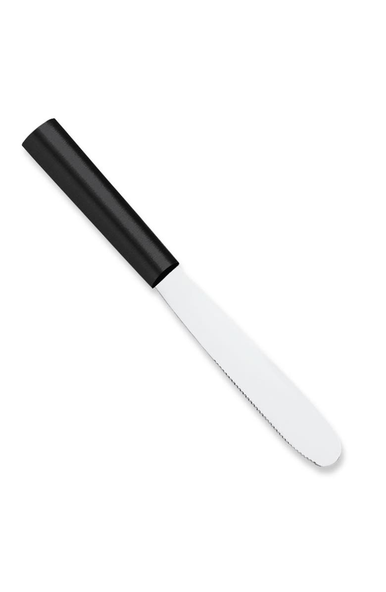 Rada Cutlery 5.375-Inch Super Spreader Stainless Hollow Ground Blade, Main, color, Black