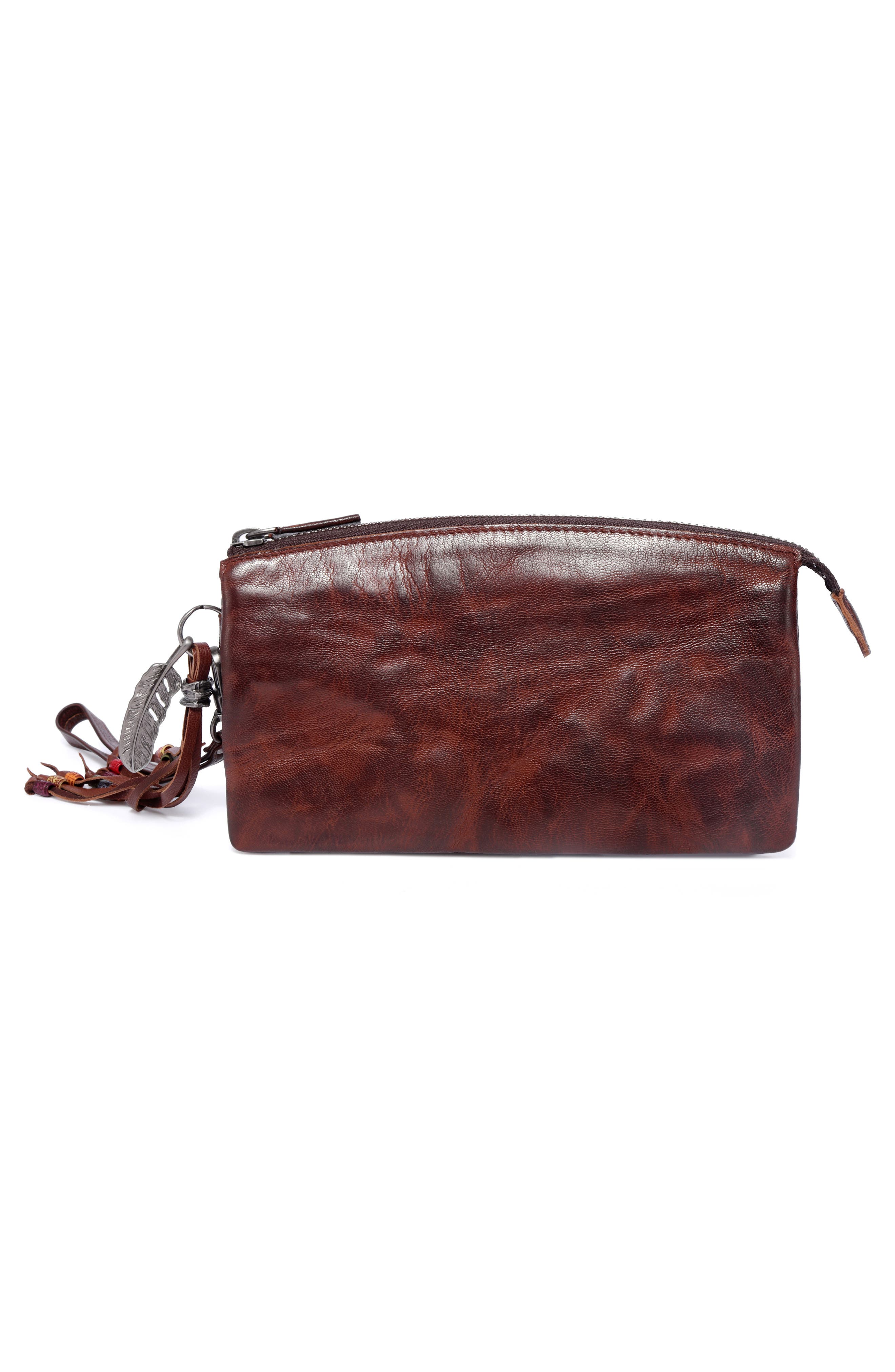 Bluebell Clutch, Alternate, color, COFFEE