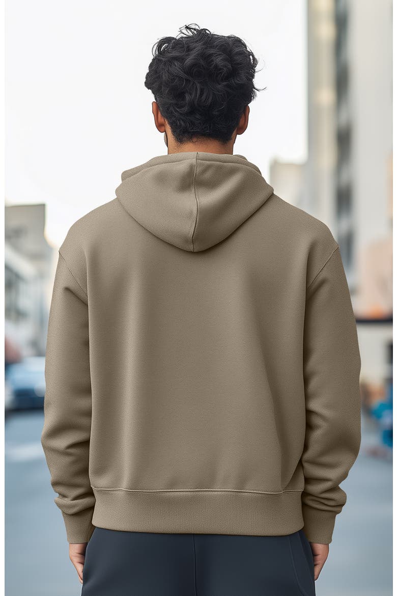 Rainbow Zip Hoodie, Alternate, color, Heather Stone