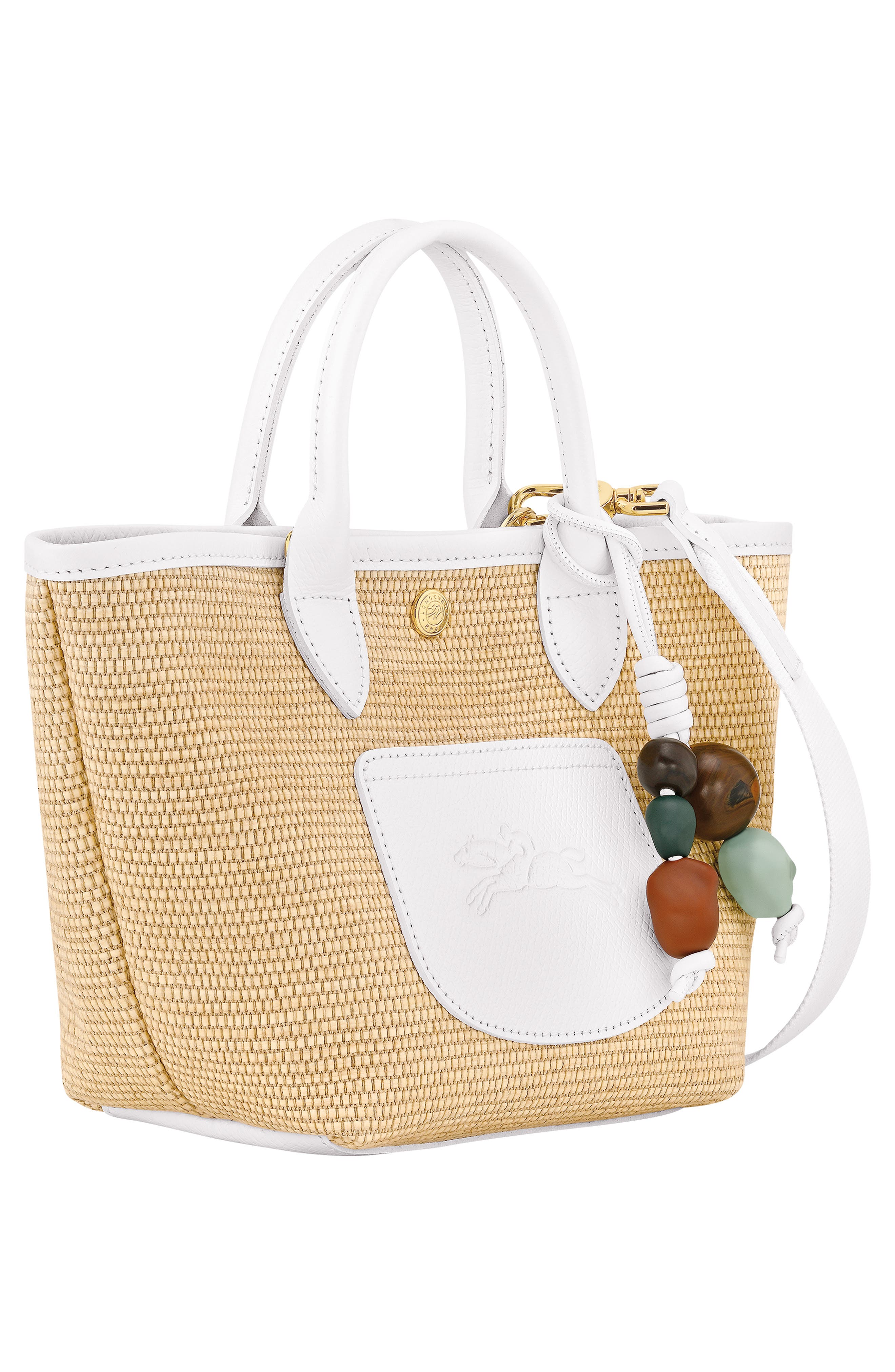 Longchamp Extra Small Le Pliage Panier Ceramique Top Handle Bag, Alternate, color, 