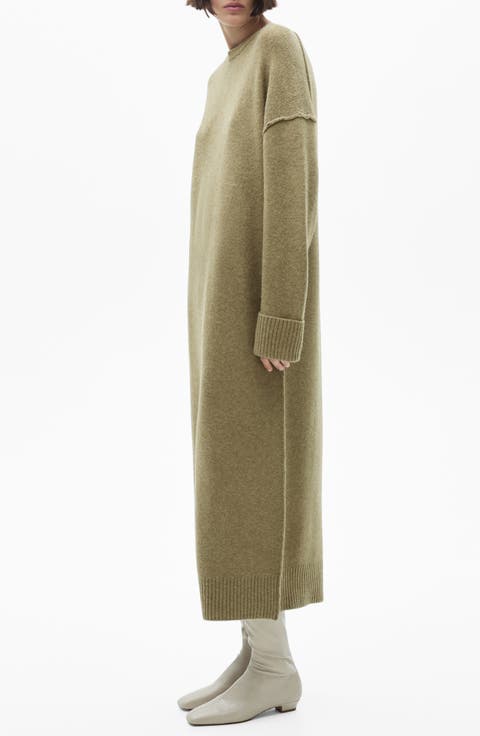 Mariam Long Sleeve Maxi Sweater Dress