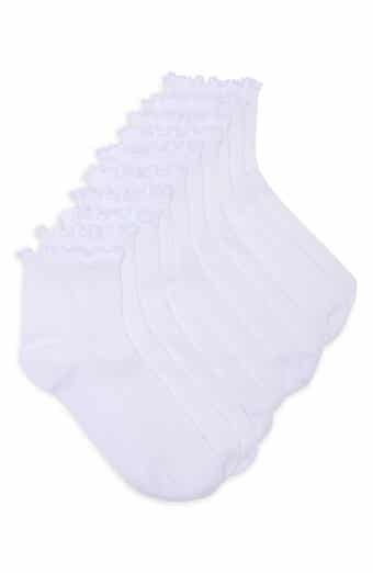 LETTUCE EDGE RIBBED QTR 5PK