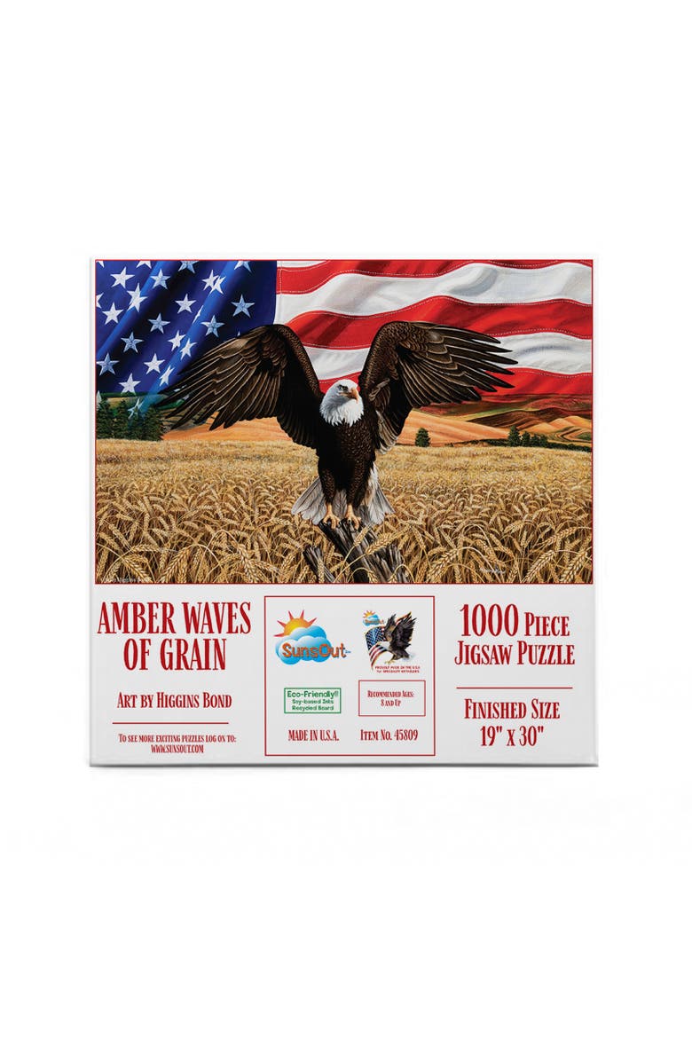 Amber Waves of Grain 1000 piece Jigsaw Puzzle for Adults, Alternate, color, Multicolor