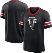 FANATICS Men's Fanatics Black Atlanta Falcons Hometown Premium Hashmark V-Neck T-Shirt
