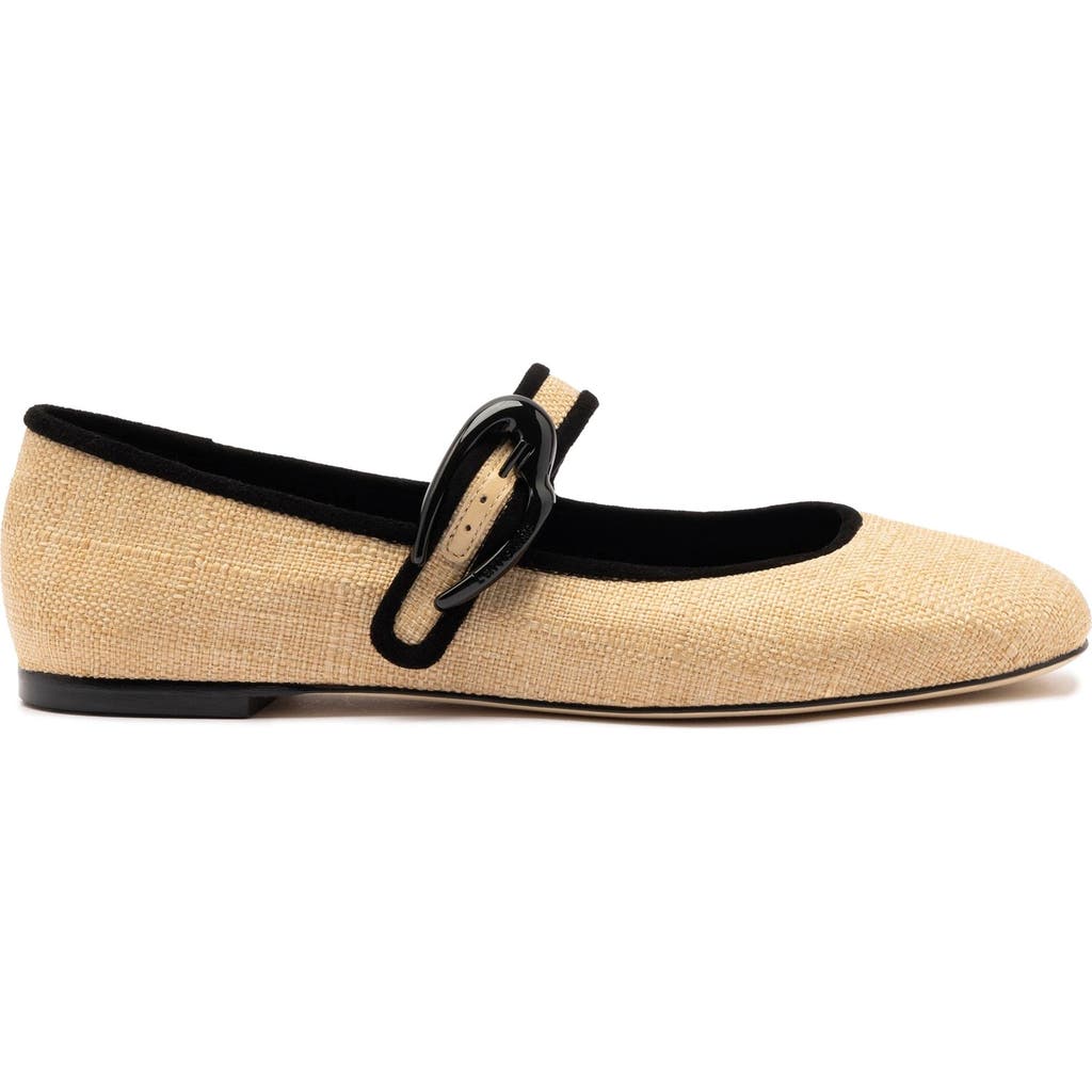 Larroude Verona Ballet Flat In Neutral