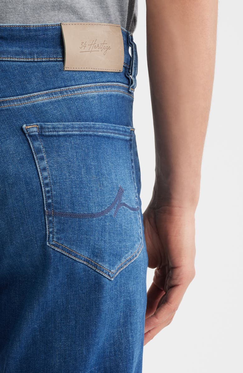 34 Heritage Charisma Relaxed Straight Leg Jeans, Alternate, color, Dark Brushed Organic