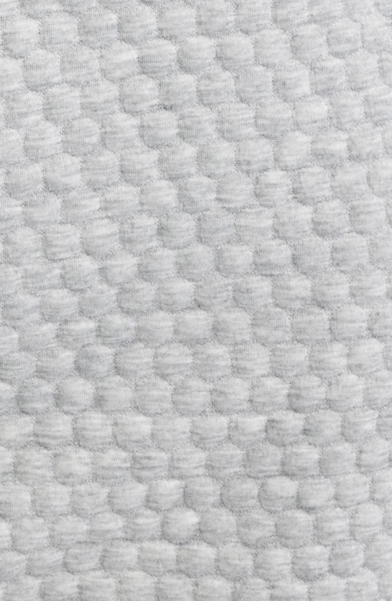 Caslon<sup>®</sup> Long Sleeve Quilted Sweatshirt Minidress, Alternate, color,