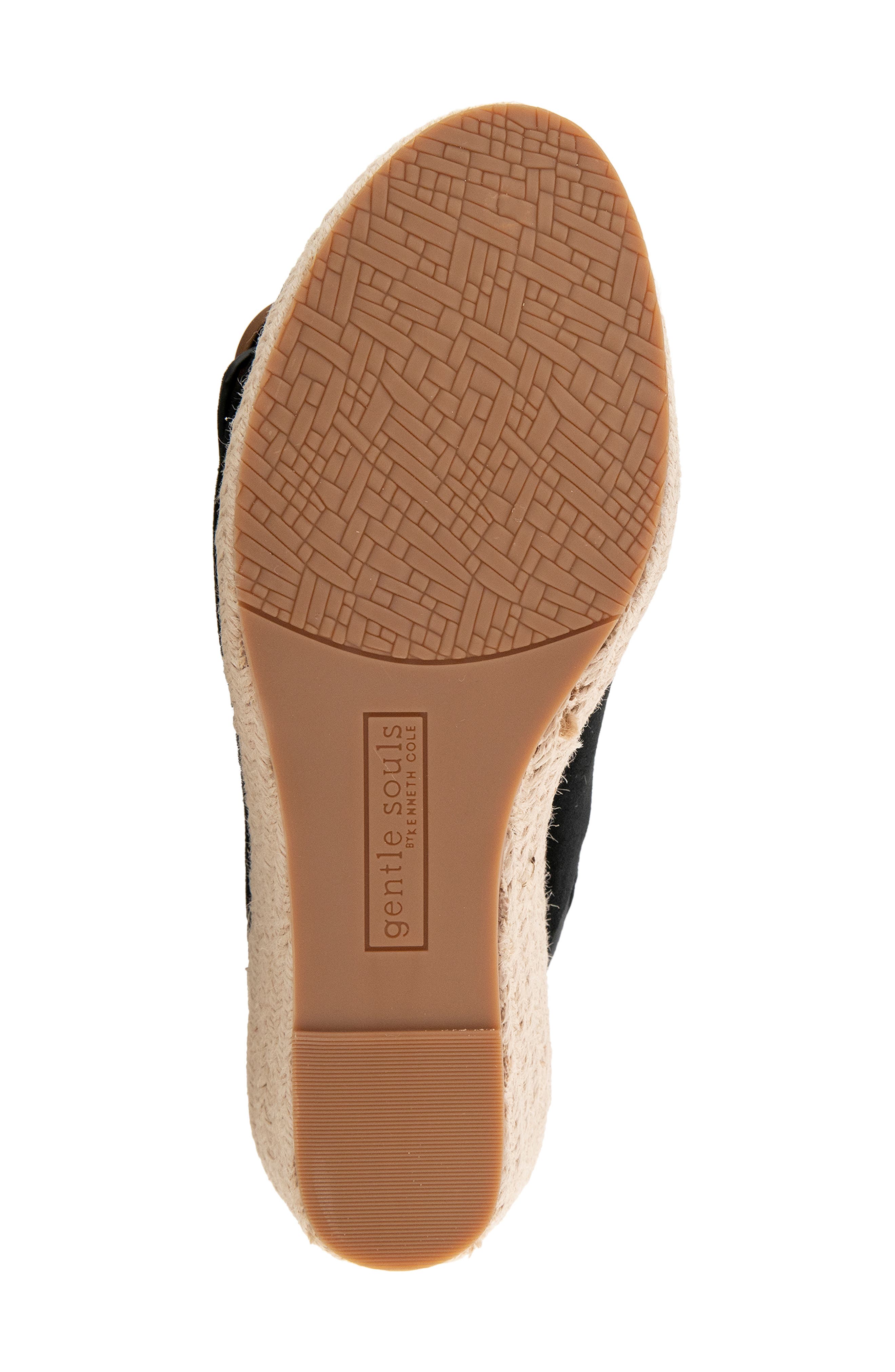 Gentle Souls Greca Espadrille Slingback Platform Wedge Sandal, Alternate, color, 
