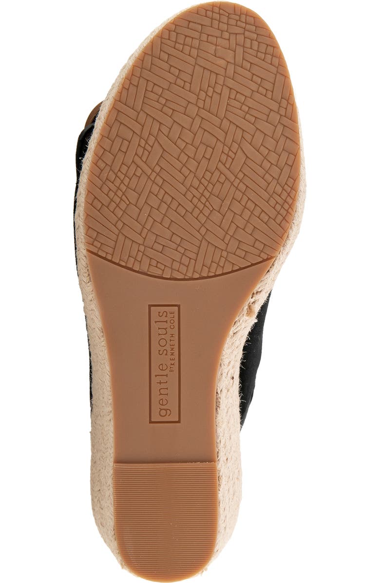 Gentle Souls Greca Espadrille Slingback Platform Wedge Sandal, Alternate, color,