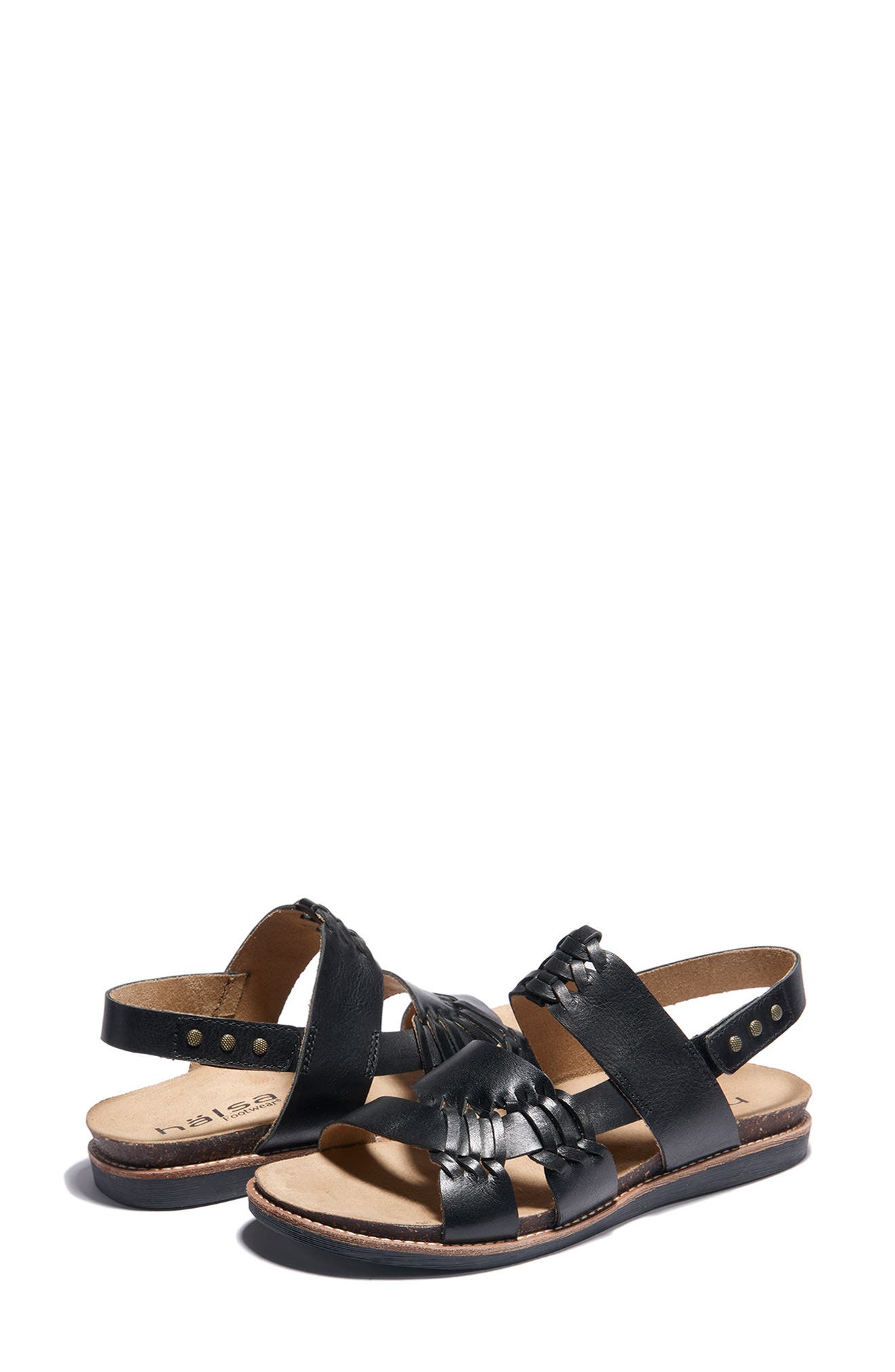 Hälsa Footwear Bella Slingback Sandal, Alternate, color, Black