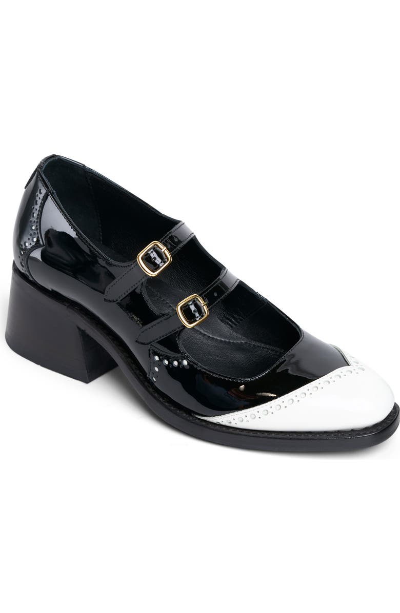 The Office of Angela Scott Ms. Amelie Mary Jane Pump, Main, color, Black And White