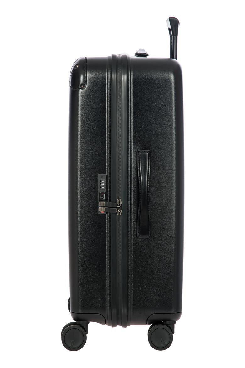 Amalfi 27" Spinner Suitcase, Alternate, color, BLACK/ BLACK
